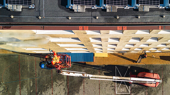 czyszczenie elewacji