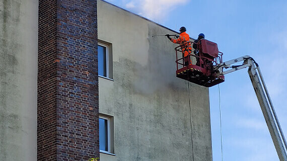 mycie fasady Zielona Góra