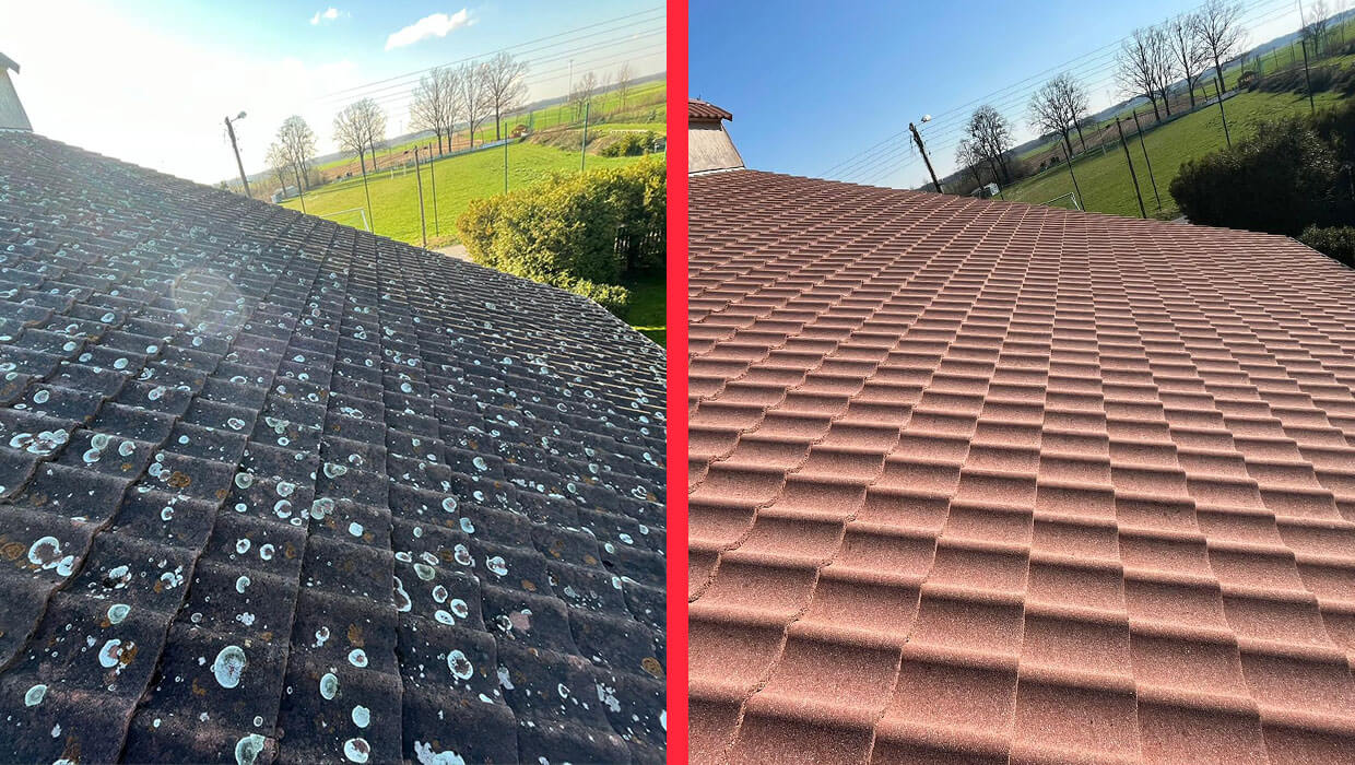 Czyszczenie dachu – Gościeszowice