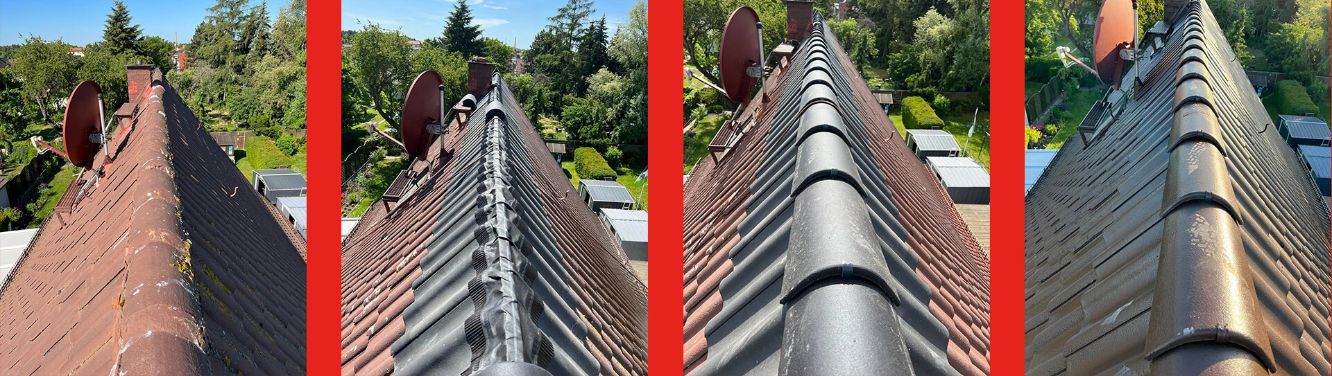 Etapy naprawiania dachów