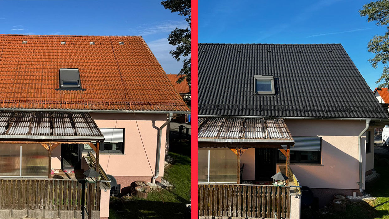 Czyszczenie i malowanie dachu – Hohenmölsen