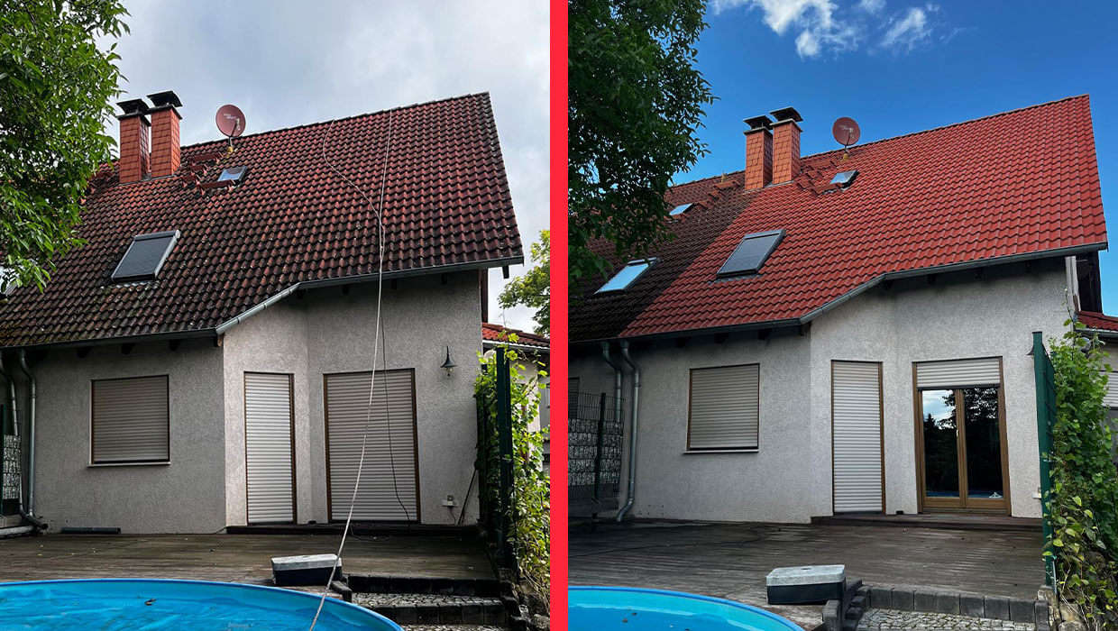 czyszczenie i impregnacja dachu w Berlinie