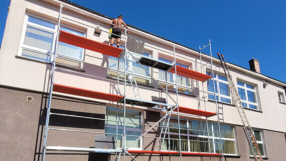 Ekipa Renoskam podczas pracy Iłowa