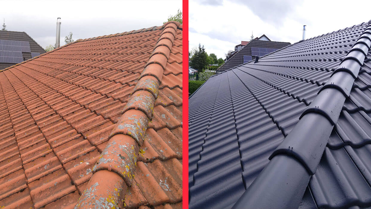 Erlengang mycie i malowanie dachu