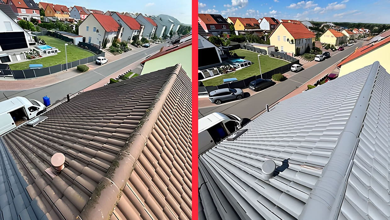 Malowanie dachu – Leipzing