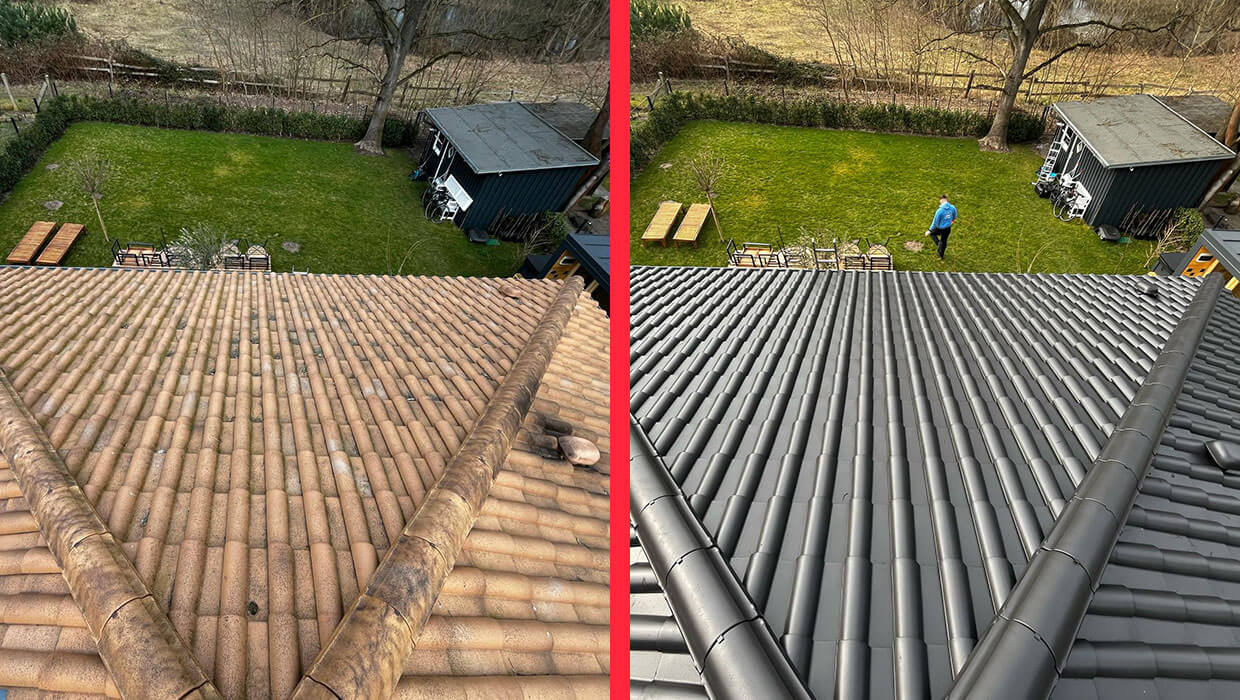 czyszczenie malowanie dachówki ceramicznej Berlin