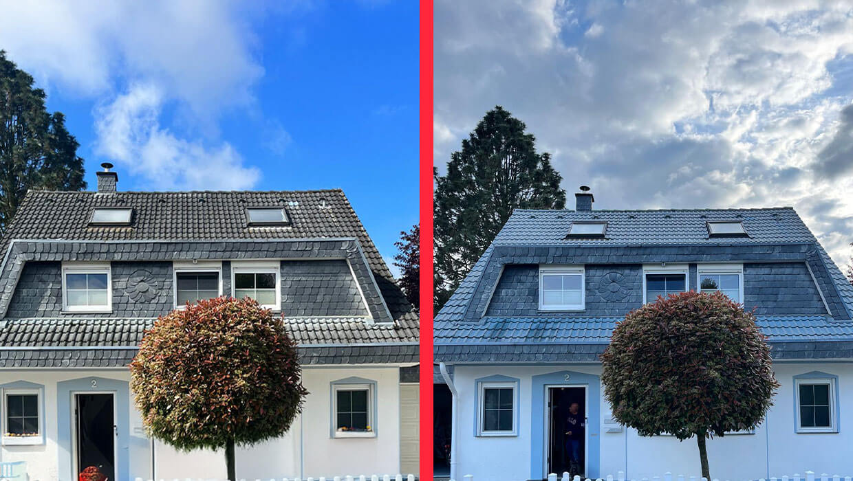 Czyszczenie dachu w Pulheim