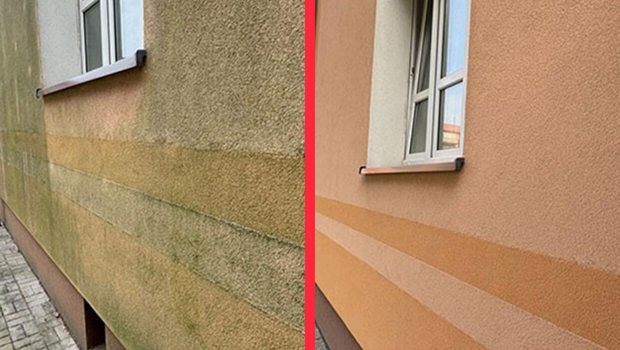 Czyszczenie i impregnacja elewacji - Gubin