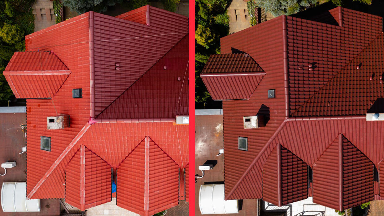 Czyszczenie i malowanie dachu - Zielona Góra