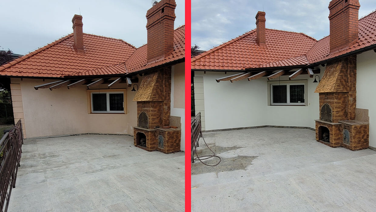 Czyszczenie i malowanie elewacji - Krosno Odrzańskie