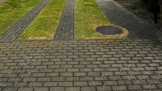 Kostka brukowa do czyszczenia