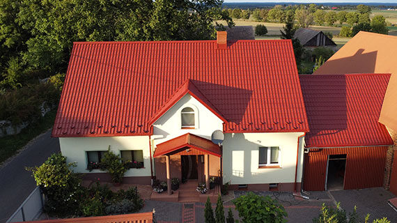 Malowanie blachodachówki Bodzów