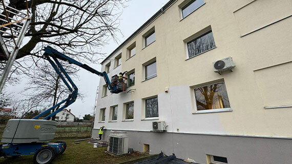 Profesjonalne malowanie elewewacji