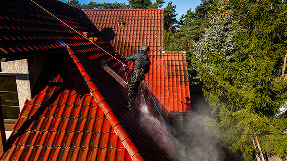 Profesjonalne mycie dachów w Zielonej Górze