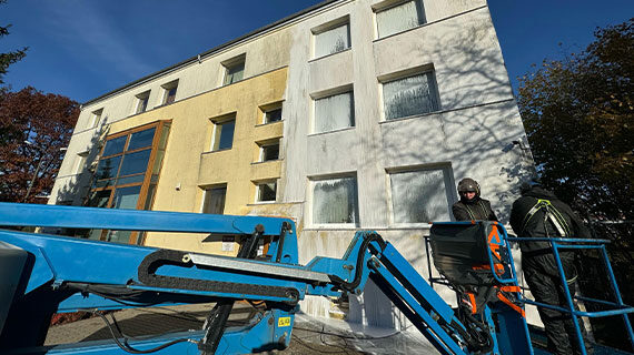 Renoskam - Mycie elewacji w Mławie