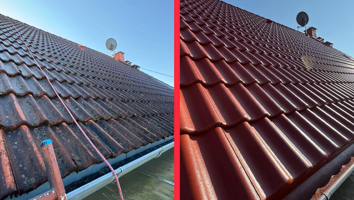 Berlin mycie malowanie dachu