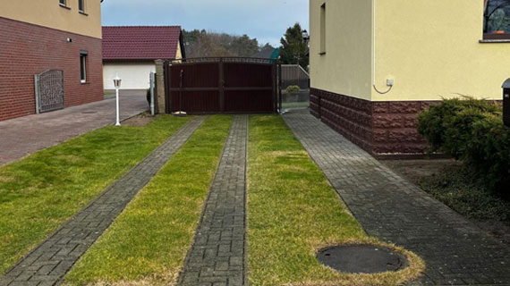 Kostka brukowa przed po