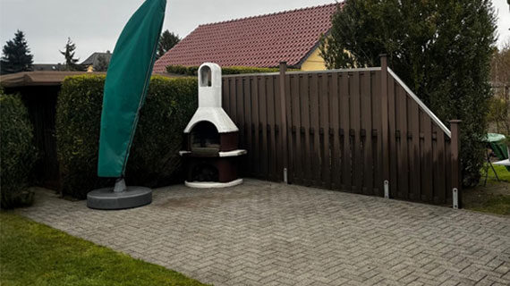 Czyszcznie kostki przed po