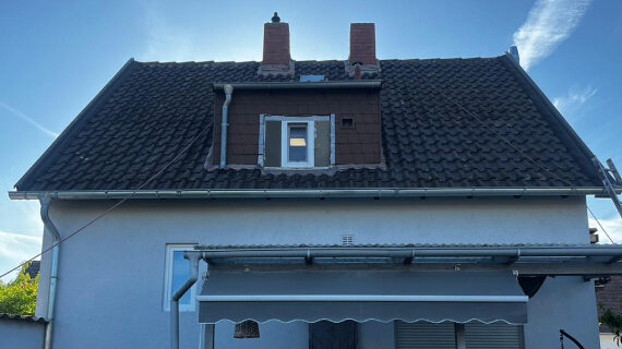 Przed czyszczeniem i malowaniem dachu - Frankenthal Mycie i malowanie dachu Frankenthal