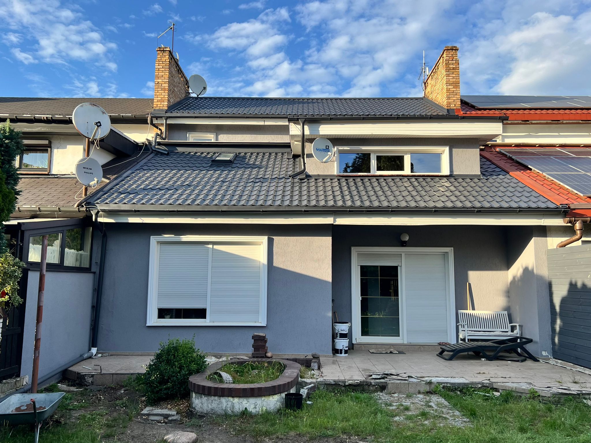 Stan przed pomalowaniem dachu - Zielona Góra Stan przed pomalowaniem dachu - Zielona Góra