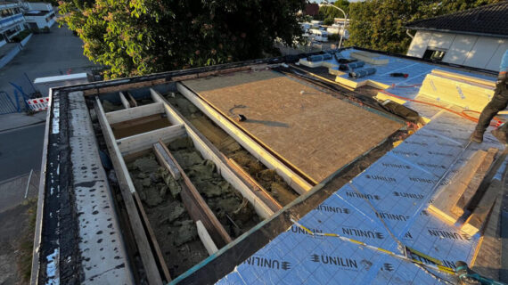 dach podczas remontu dach podczas remontu