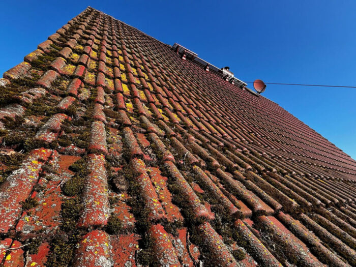 malowanie dachu na kolor bodreaux malowanie dachu na kolor bodreaux