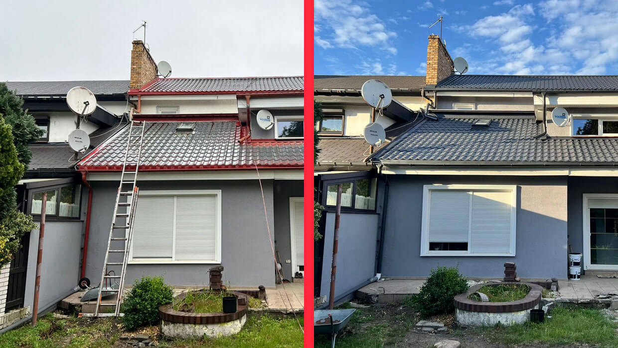 Malowanie dachu w Zielonej Górze