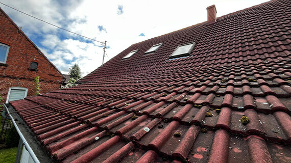 Malowanie dachu Bojadła