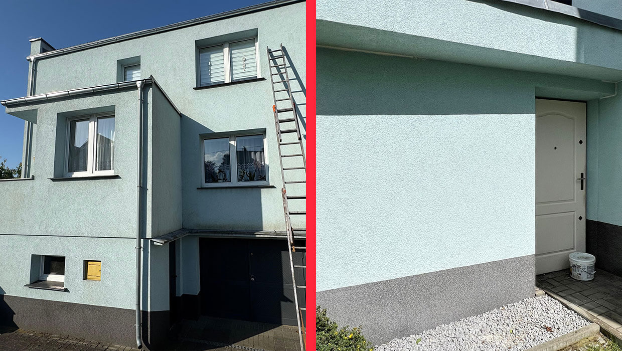 Mycie i impregnacja elewacji w Gubinie