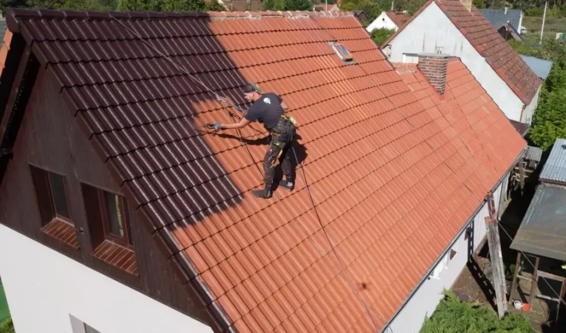 Profesjonalne malowanie dachów dach streichen