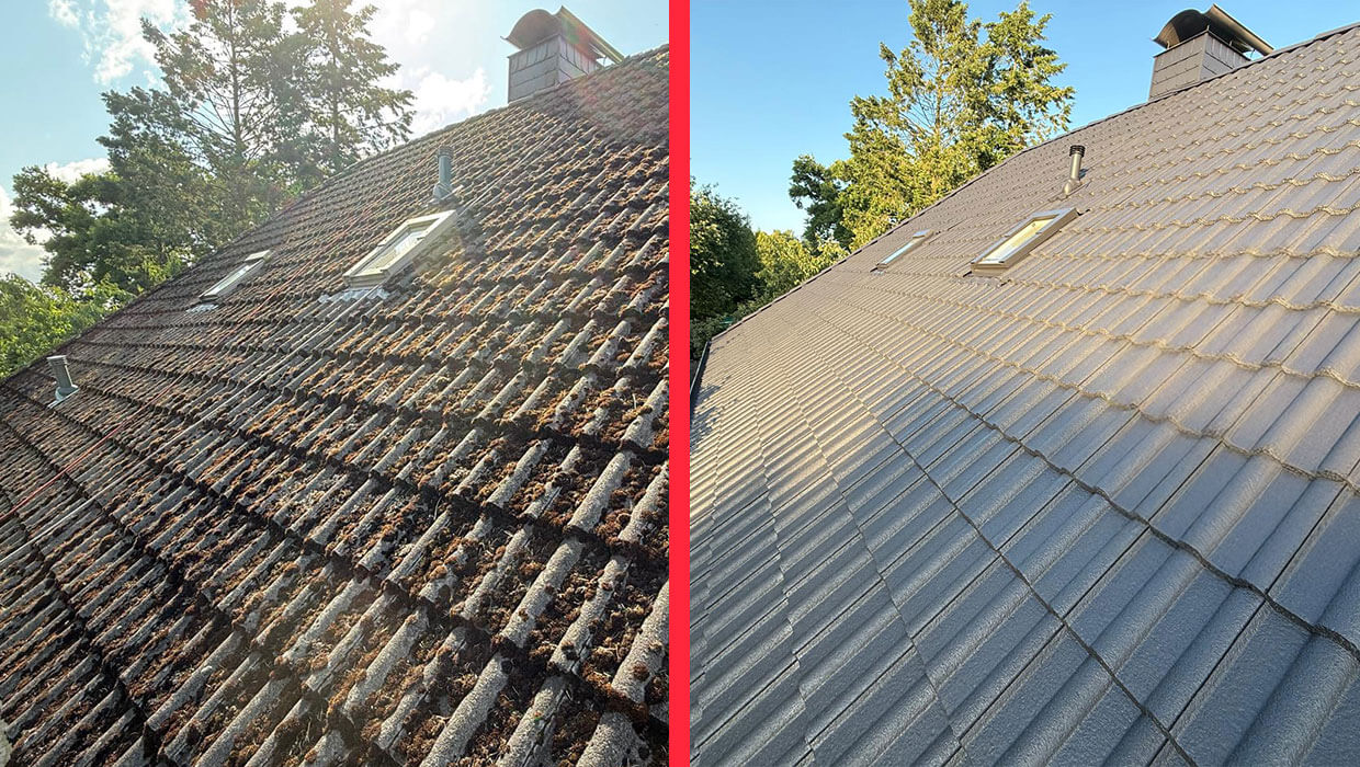 Windeby malowanie dachu