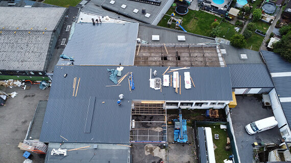 Kompletna renowacja dachu w Übach-Palenberg Kompletna renowacja dachu w Übach-Palenberg