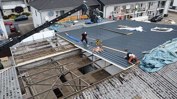 Wymiana dachu w Übach-Palenberg