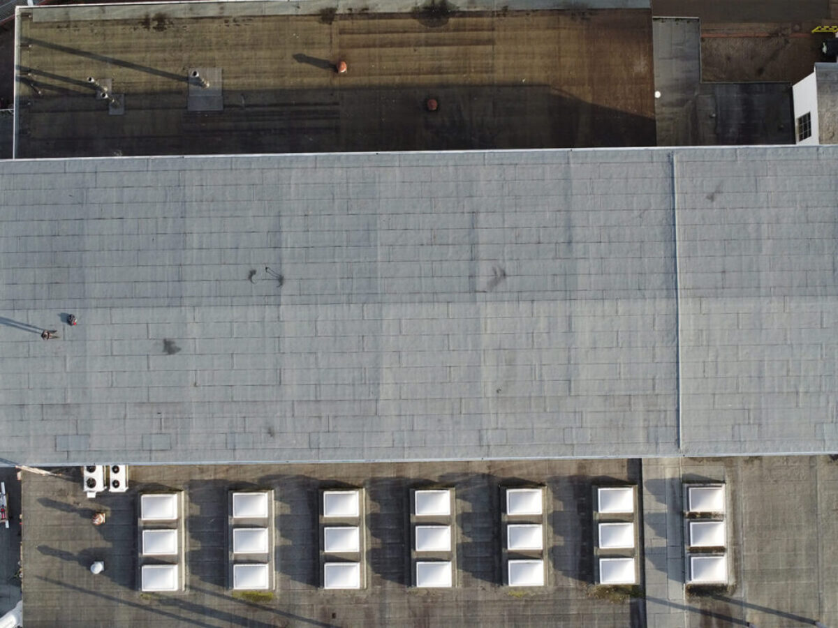 Dach po naprawie - Bremen