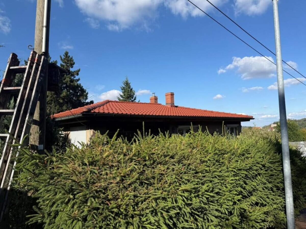 Po malowaniu dachu Sömnitzer Ring, Jahnatal-5 Po malowaniu dachu Sömnitzer Ring, Jahnatal-5