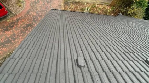 Malowanie dachu w Gifhron