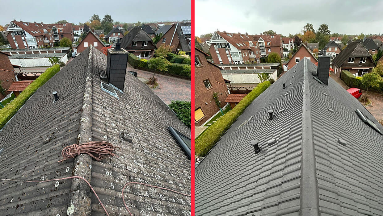 Mycie i malowanie dachu w Gifhron