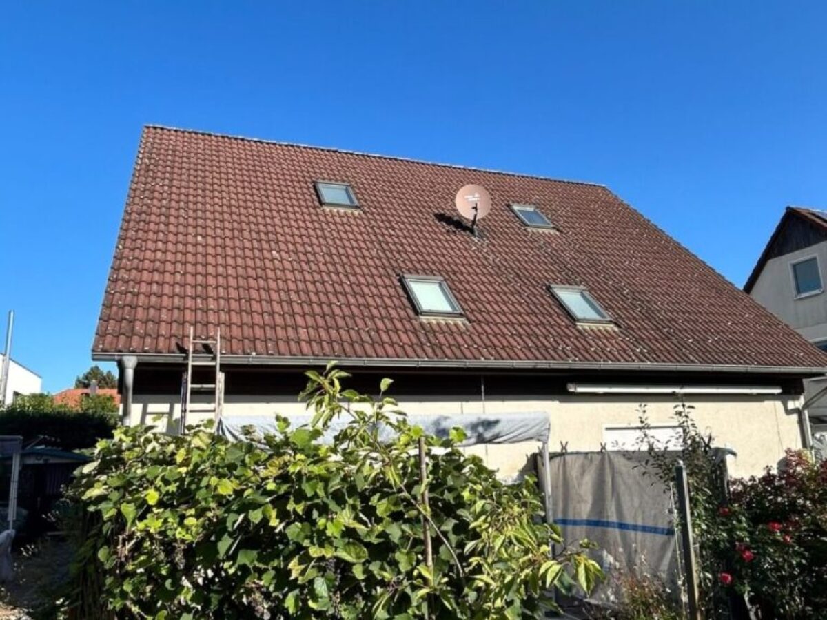 Przed czyszczeniem dachu w Brandenburgii Przed czyszczeniem dachu w Brandenburgii