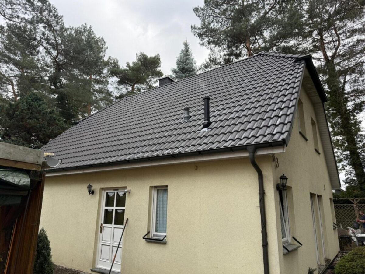 Po czyszczeniu dachu - Berlin