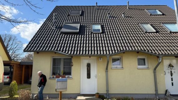 Mycie dachu w Strausberg