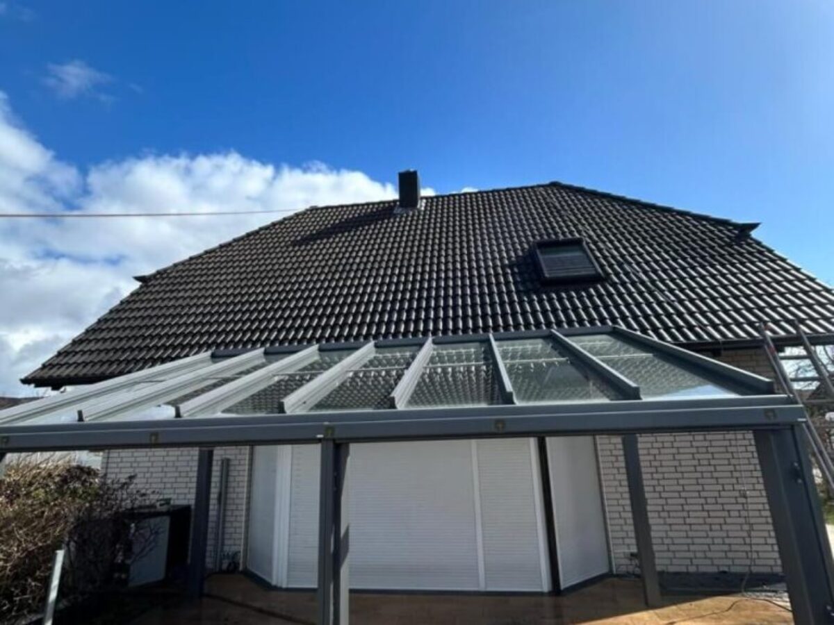 Po myciu dachu w Oschersleben