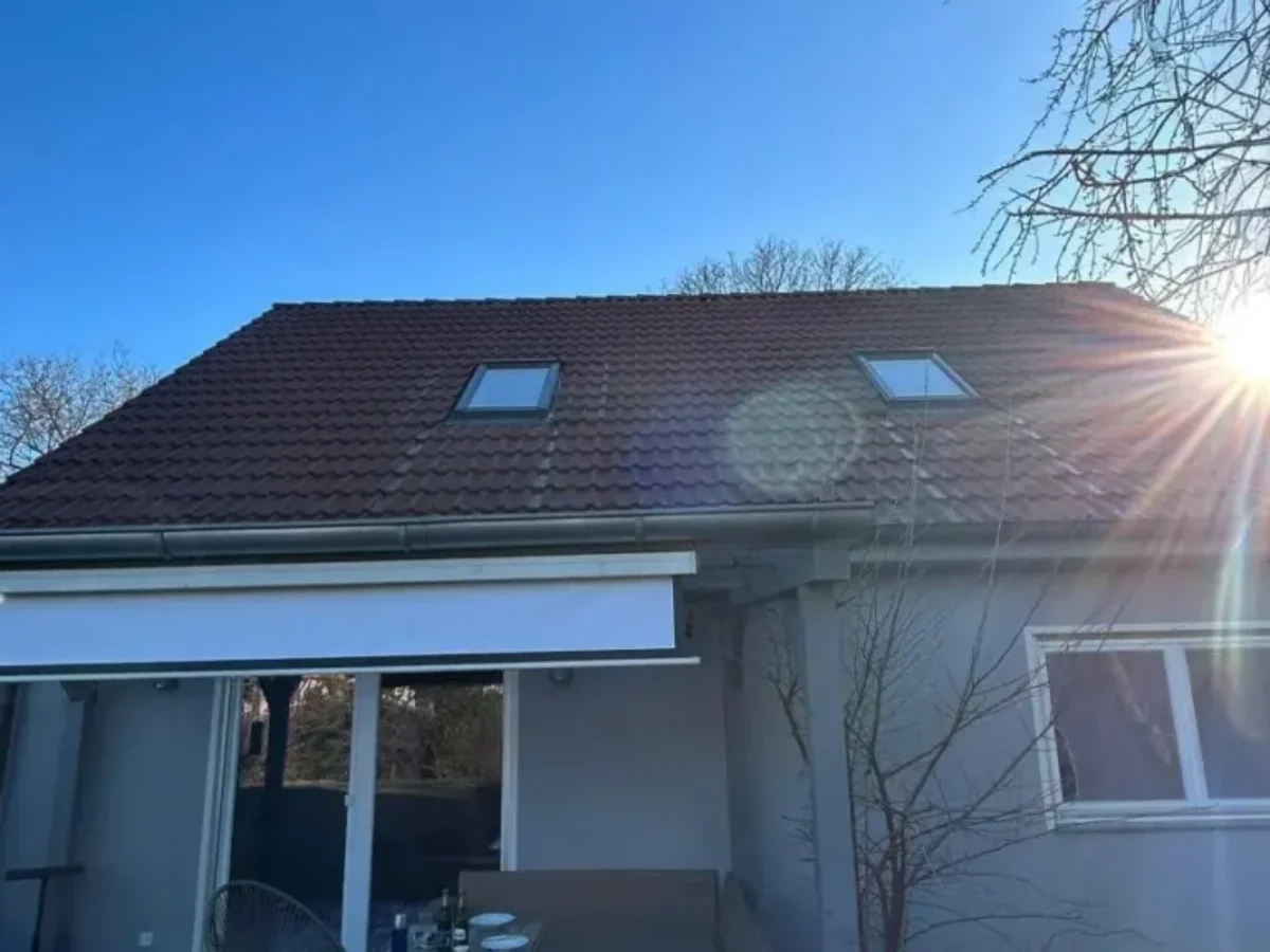 Po myciu i impregnacji dachu - Berlin