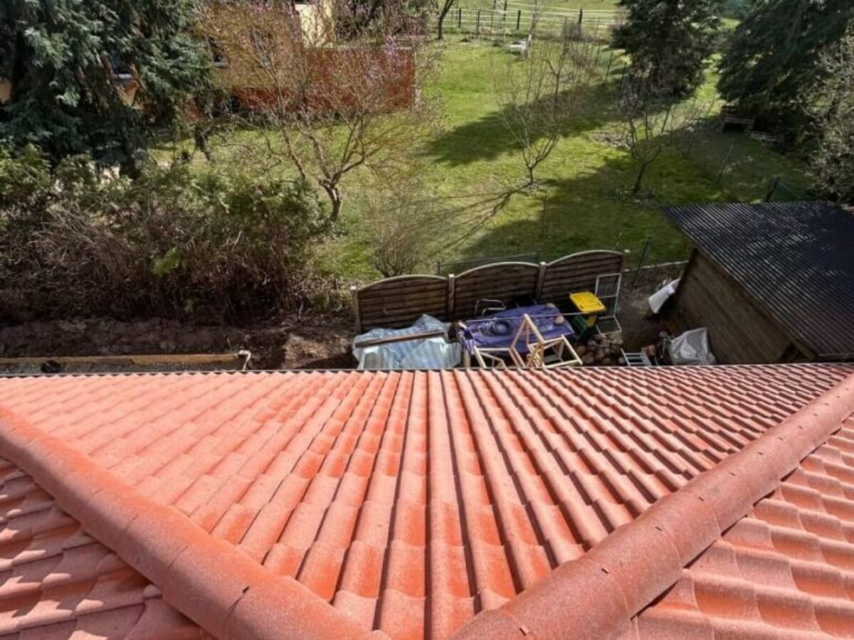 Po myciu i impregnacji dachu - Parey