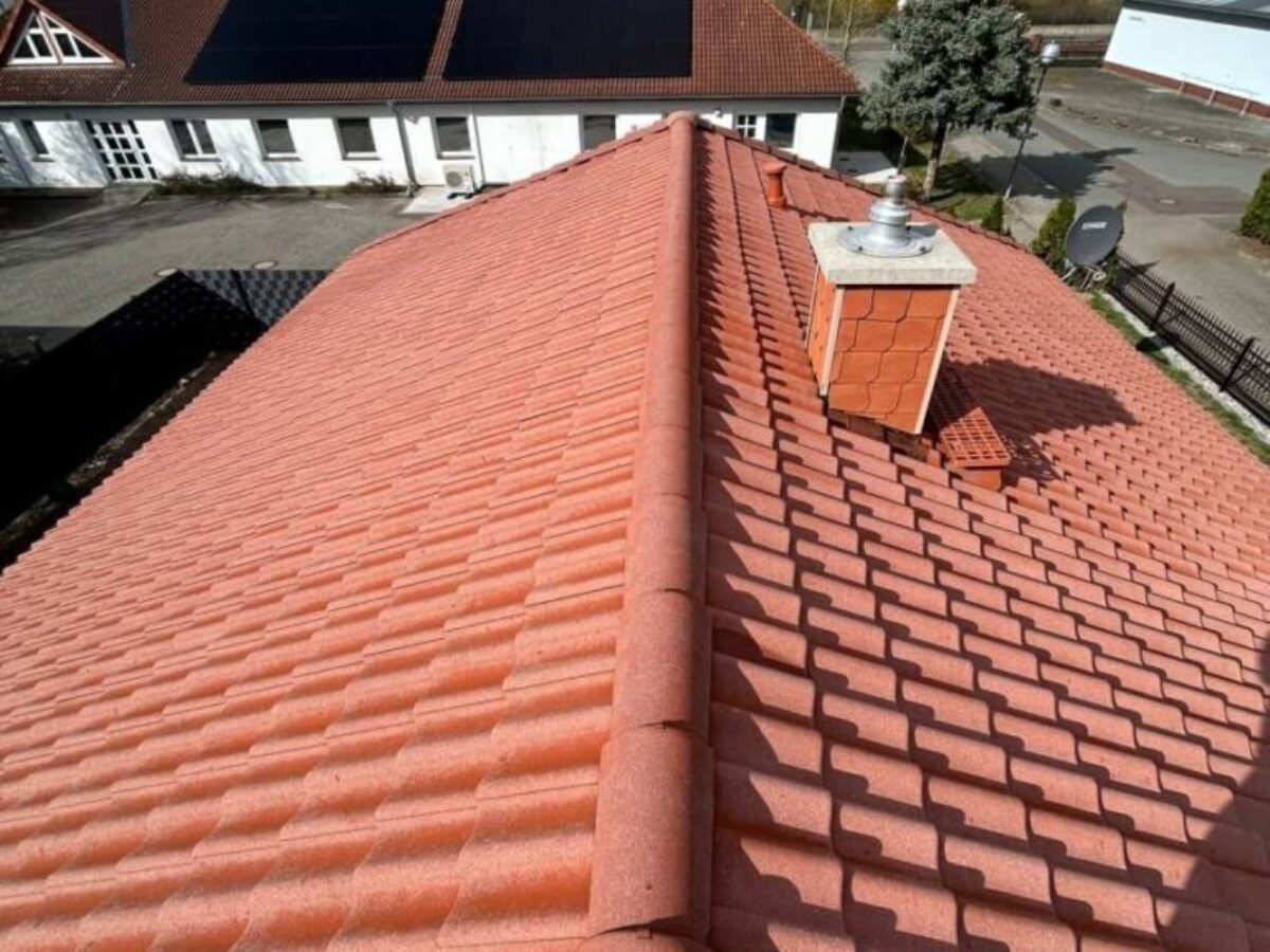 Po myciu i impregnacji dachu - Parey