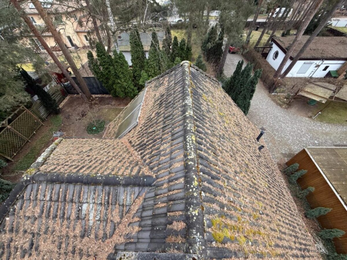 Przed czyszczeniem dachu - Berlin Przed czyszczeniem dachu - Berlin