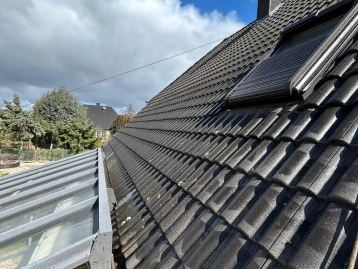 Przed myciem dachu w Oschersleben 2 Przed myciem dachu w Oschersleben