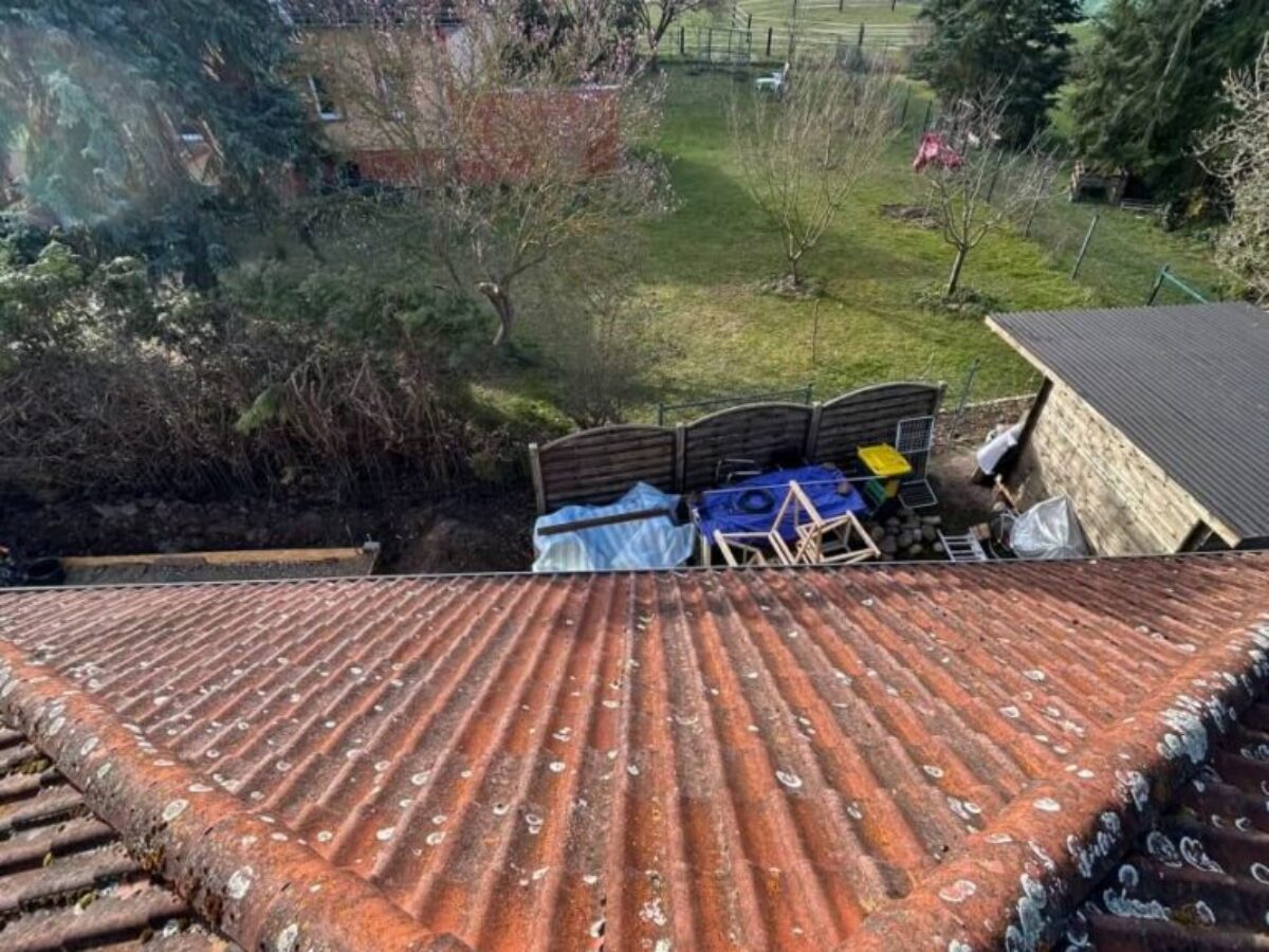 Przed myciem i impregnacją dachu - Parey