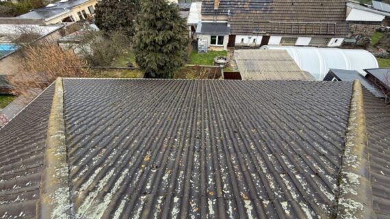 Mycie dachu w Bennewitz