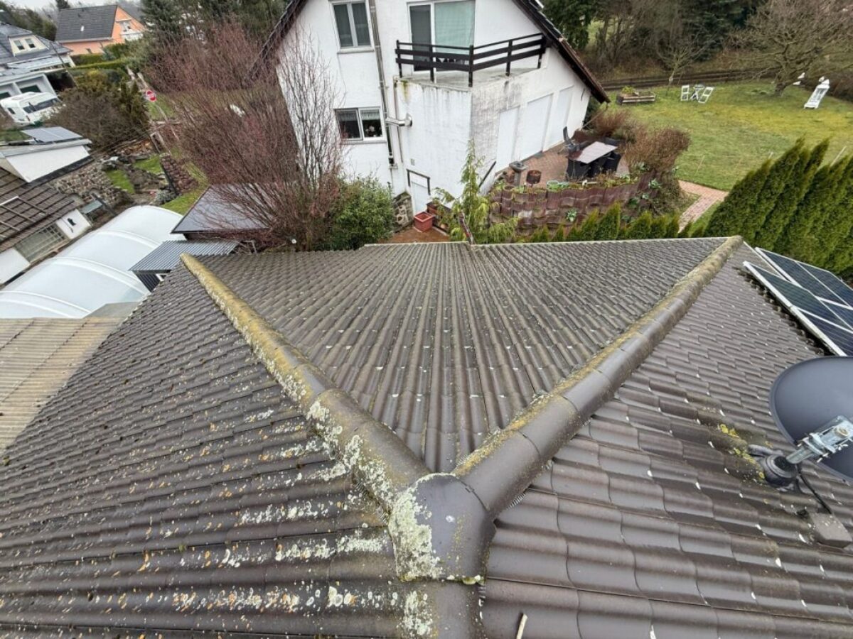 Przed czyszczeniem i impregnacją dachu - Bennewitz Przed czyszczeniem i impregnacją dachu - Bennewitz